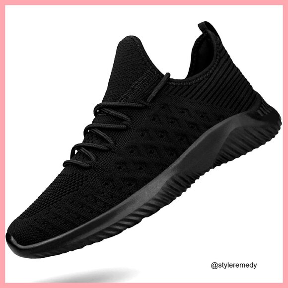 Slip On Walking Shoes Lightweight Breathable Non Slip Running Sneakers main image 6